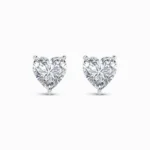 Aurielle Cœur Lab Grown Diamond Earring Studs