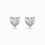 Aurielle Cœur Lab Grown Diamond Earring Studs
