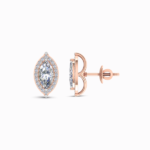 Aurora’s Glow Marquise-Cut Lab Diamond Earring Studs