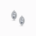 Aurora’s Glow Marquise-Cut Lab Diamond Earring Studs