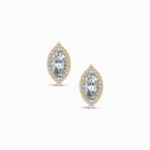 Aurora’s Glow Marquise-Cut Lab Diamond Earring Studs