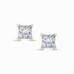 Aurora’s Mirage Princess Cut Lab Diamond Earring Studs