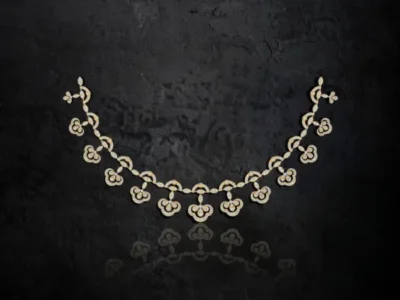 Celestia Clover Diamond Necklace