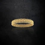 Contemporary-Gold-Bangle