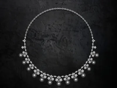 Diamond-Blossom-Pearl-Necklace