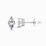 Elysian Glint Marquise Cut Lab Diamond Earring Studs