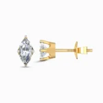 Elysian Glint Marquise Cut Lab Diamond Earring Studs