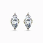 Elysian Glint Marquise Cut Lab Diamond Earring Studs