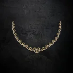 Golden-Crown-diamond-Necklace