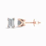 Regal Zinnia Lab Diamond Earring Studs