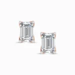 Regal Zinnia Lab Diamond Earring Studs