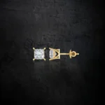 opal-essence-princess-cut-lab-diamond-earring-studs-yellow-gold