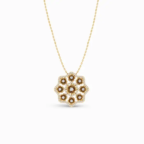 Aurora-Bloom-Lab-Grown-Diamond-Pendant-Yellow-Gold-Front-View Aurora-Bloom-Lab-Grown-Diamond-Pendant-Yellow-Gold-Front-View