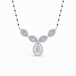Divine-Unity-Lab-Grown-Diamond-Mangalsutra-Pendant-White-Gold-Front-View