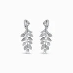 Poised Lustrous Lab Grown Diamond Danglers