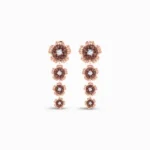 Sublime Floral Lab Grown Diamond Danglers