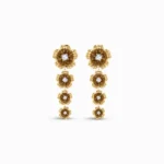 Sublime Floral Lab Grown Diamond Danglers
