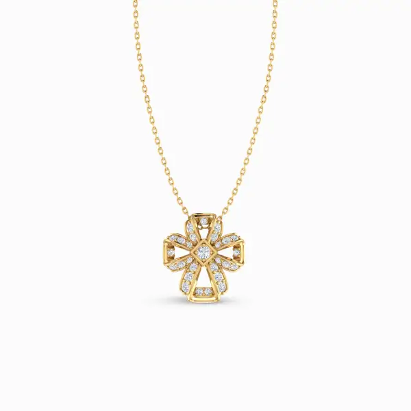 flora-cross-charm-lab-grown-diamond-pendant-yellow-gold-front-view flora-cross-charm-lab-grown-diamond-pendant-yellow-gold-front-view