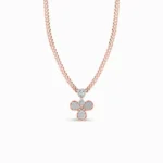 lil-flower-lab-grown-diamond-pendant-rose-gold-front-view