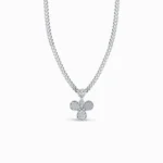 lil-flower-lab-grown-diamond-pendant-white-gold-front-view
