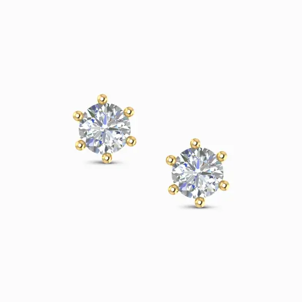 14-kt-lunas-radiance-lab-diamond-earring-studs-Yellow-gold-front-view 14-kt-lunas-radiance-lab-diamond-earring-studs-Yellow-gold-front-view