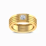 Cavalier Lab Grown Diamond Men's Ring