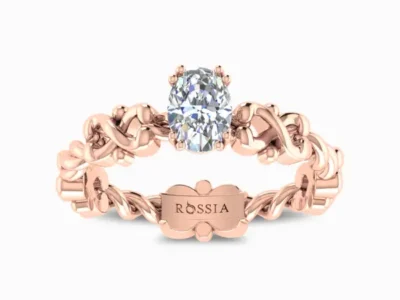 Lab-Grown-Samara-Solitaire-Ring-Rose-Gold-Front-View