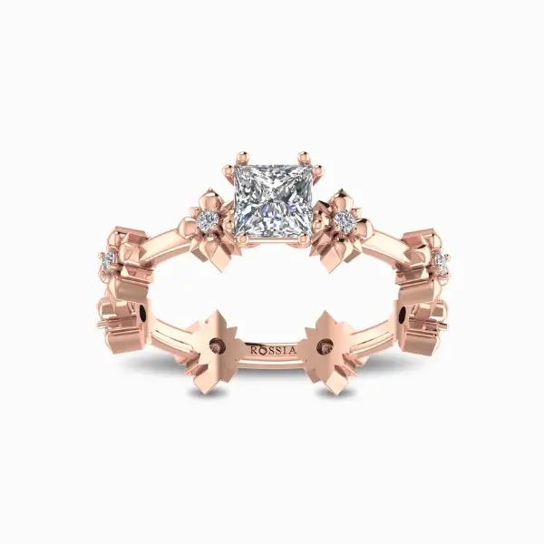 Pretty Chic Natural Solitaire Ring