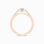 Princess-Cut-Natural-Diamond-Men’s-Ring-Rose-Gold-Basket-View