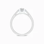 Princess-Cut-Natural-Diamond-Men’s-Ring-White-Gold-Basket-View