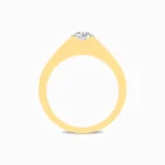 Prism-Warrior-Diamond-Men’s-Ring-Yellow-Gold-Basket-View