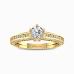 Serene Love Lab Diamond Ring