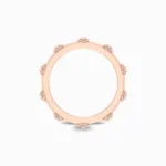 Shimmering-Wedding-Band-For-Him-Rose-Gold-Basket-View