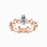 Stunning-Marquise-Cut-Lab-Grown-Solitaire-Ring-Rose-Gold-Front-View