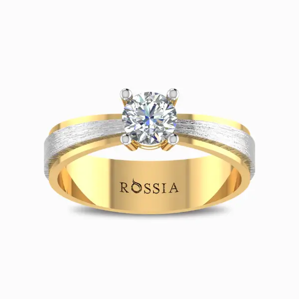 The-Roy-Solitaire-Ring-Yellow-Gold-Front-View The Roy Lab Grown Solitaire Ring