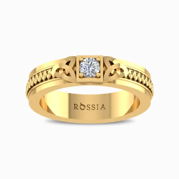 Trinity Bond Lab Diamond Men's Ring Trinity Bond Lab Diamond Men's Ring