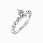 Vinca-Promise-Ring-White-Gold-Side-View