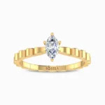 Viola Lab Diamond Promise Ring