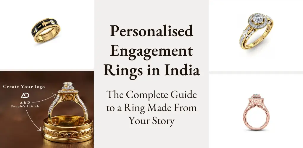 personalised engagement rings india