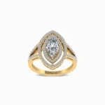 0.94-carat-marquise-cut-double-halo-split-lab-grown-solitaire-ring-yellow-gold-front-view