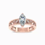 0.94-carat-marquise-cut-natural-solitaire-diamond-ring-rose-gold-front-view