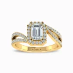 0.99-carat-emerald-cut-natural-solitaire-diamond-ring-yellow-gold-front-view