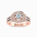 1-carat-round-cut-lab-grown-diamond-ring-rose-gold-front-view