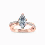 1.41-Ct-Celeste-Marquise-Solitaire-Lab-Grown-Diamond-Ring-Rose-Gold-Front-View