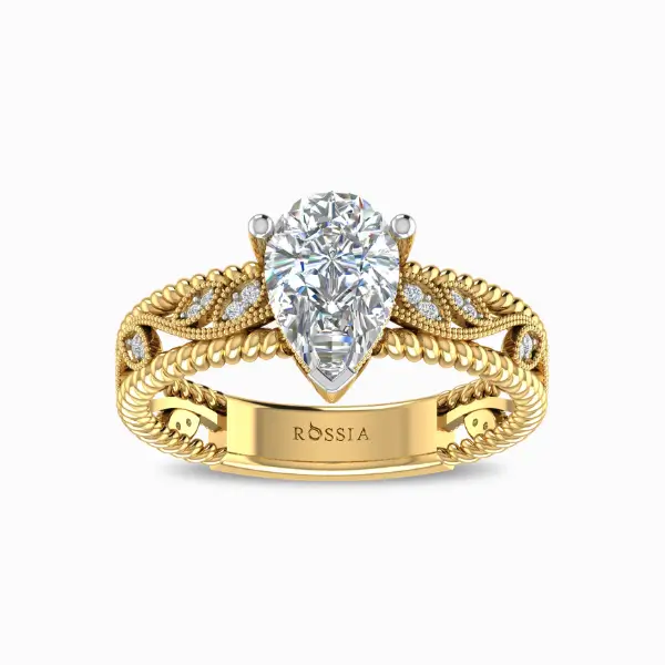 1.44-Ct-Aurelia-Pear-Solitaire-Lab-Grown-Diamond-Ring-Yellow-Gold-Front-View 1.44-Ct-Aurelia-Pear-Solitaire-Lab-Grown-Diamond-Ring-Yellow-Gold-Front-View