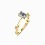 1.51-Ct-Emerald-Cut-Solitaire-Lab-Grown-Diamond-Promise-Ring-Yellow-Gold-Side-View