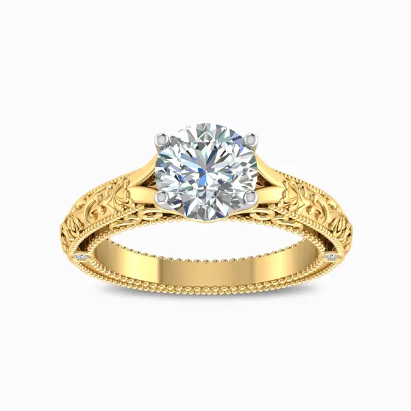 1.92-Ct-Round-Solitaire-Lab-Grown-Diamond-Engagement-Ring-Yellow-Gold-Front-View 1.92-Ct-Round-Solitaire-Lab-Grown-Diamond-Engagement-Ring-Yellow-Gold-Front-View