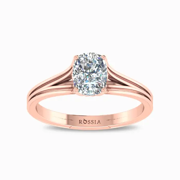2.00-Ct-Cushion-Cut-Solitaire-Lab-Grown-Diamond-Engagement-Ring-Rose-Gold-Front-View