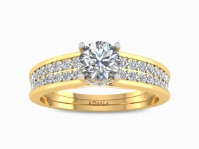0.98-carat-round-cut-natural-diamond-ring-yellow-gold-front-view