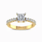 1-carat-princess-cut-single-stone-natural-solitaire-ring-yellow-gold-front-view